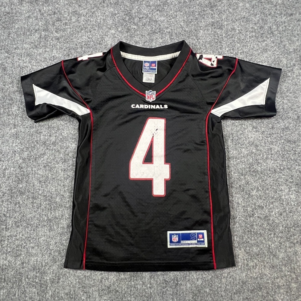 Pro Line Jersey Kid Small Black Arizona Cardinals NFL Football Team David Lee #4